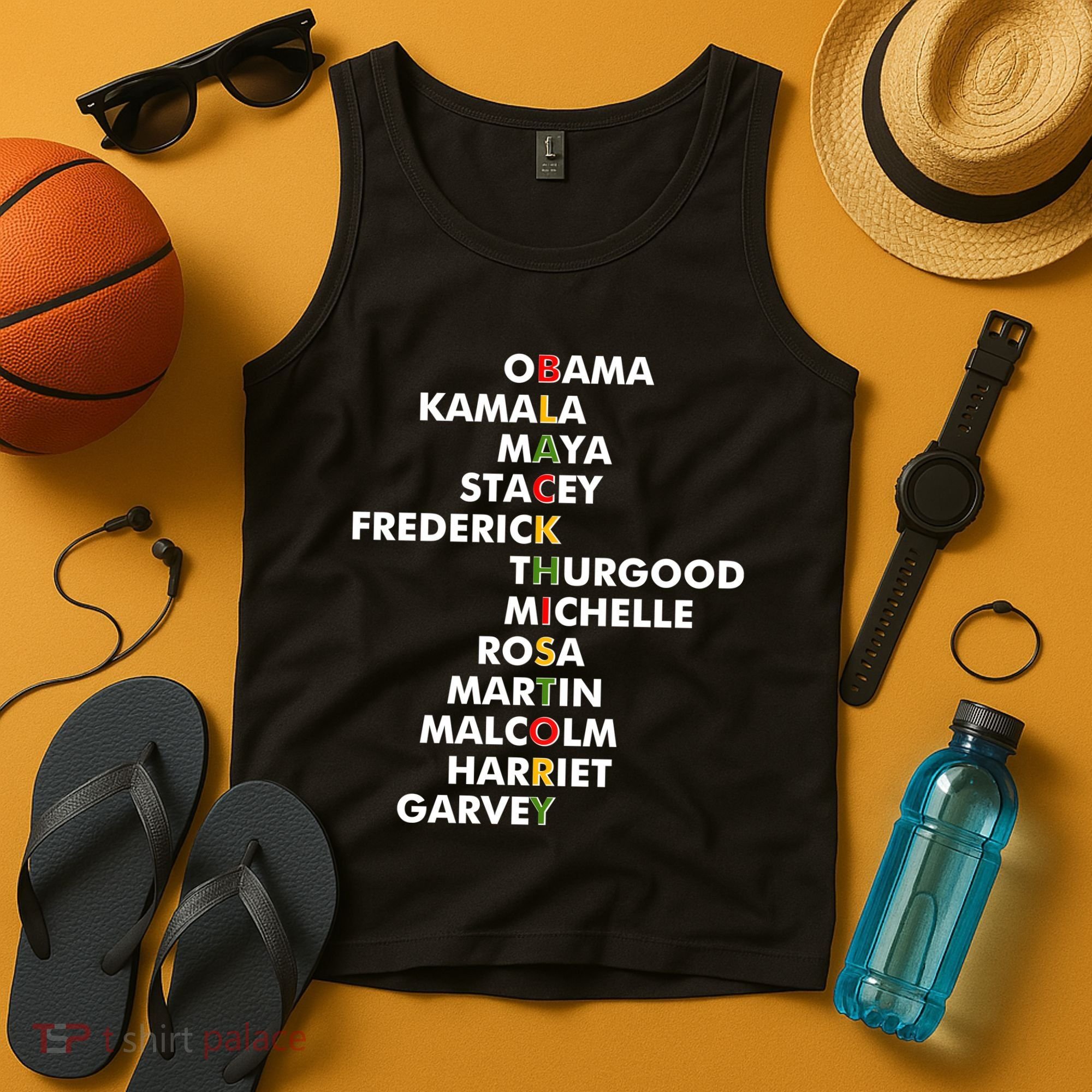 Important Black History Leaders Celebrate Black History Tank Top