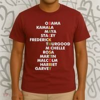 Important Black History Leaders Celebrate Black History T-Shirt thumb 3