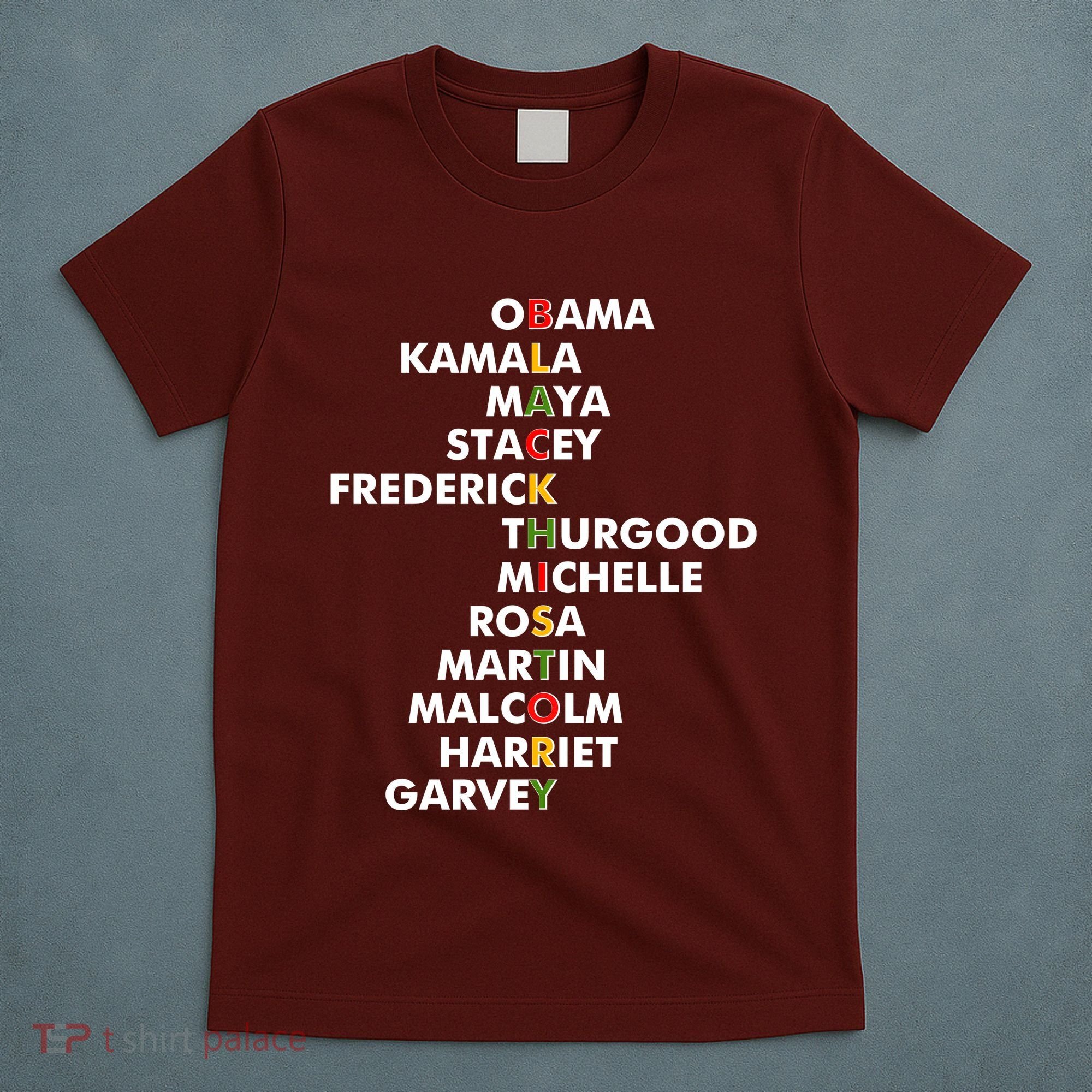 Important Black History Leaders Celebrate Black History T-Shirt