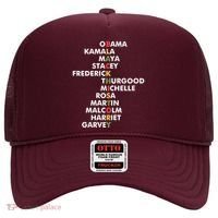 Important Black History Leaders Celebrate Black History Hat thumb 0