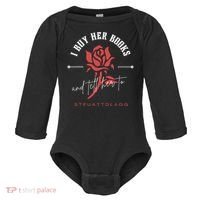 I Buy Her Books and tell her to STFUATTDLAGG  Baby Long Sleeve Bodysuit thumb 0