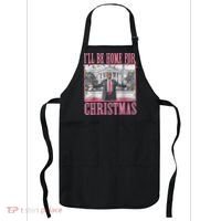 Ill Be Home For Christmas Santa Funny Trump Xmas Pajamas Apron thumb 0