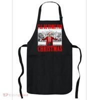 Ill Be Home For Christmas Funny Donald Trump Apron thumb 0