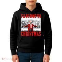 Ill Be Home For Christmas Funny Donald Trump Kids Hoodie thumb 4