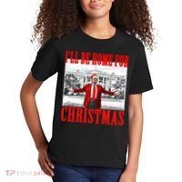 Ill Be Home For Christmas Funny Donald Trump Kids T-Shirt thumb 2