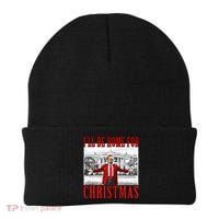 Ill Be Home For Christmas Donald Trump 2024 Election Beanie thumb 0