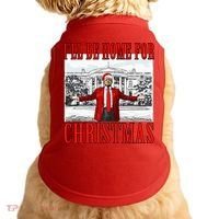 Ill Be Home For Christmas Donald Trump 2024 Election Doggie Tank thumb 0
