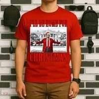 Ill Be Home For Christmas Donald Trump 2024 Election T-Shirt thumb 6