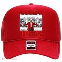 Ill Be Home For Christmas Donald Trump 2024 Election Hat thumb 0