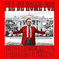 Ill Be Home For Christmas Donald Trump 2024 Election Visor thumb 3