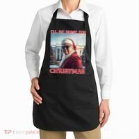 ILl Be Home For Christmas Trump Santa Selfie White House Apron thumb 2