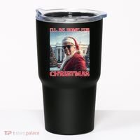 ILl Be Home For Christmas Trump Santa Selfie White House Tumbler thumb 0