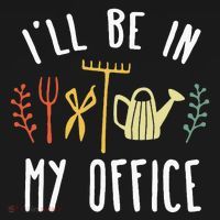 Ill Be In My Office Garden Funny Gardening Women's Hoodie thumb 2
