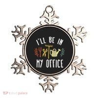 Ill Be In My Office Garden Funny Gardening Ornament thumb 0