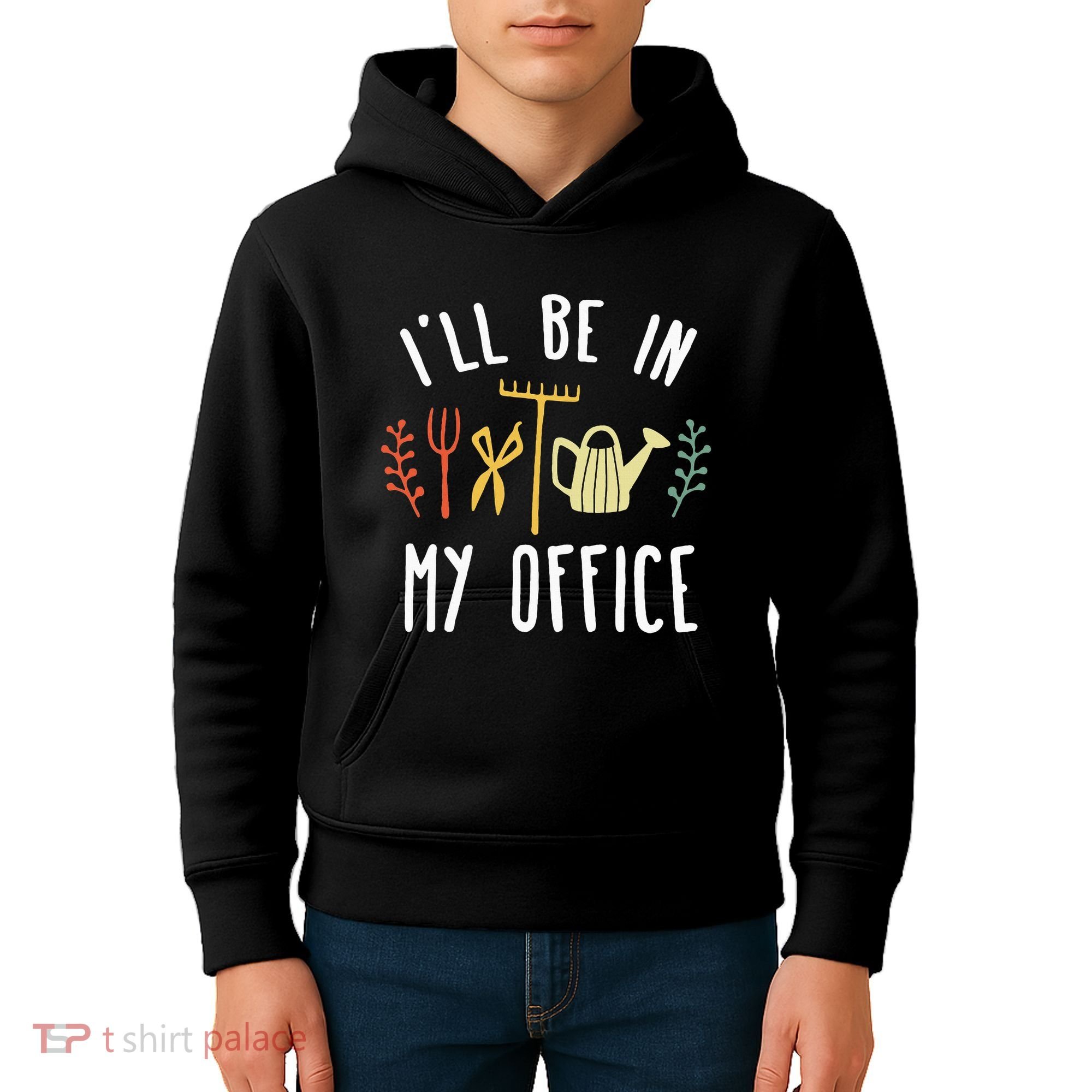 Ill Be In My Office Garden Funny Gardening Kids Hoodie