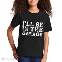 ILl Be In The Garage Auto Mechanic Project Car Sweat Kids T-Shirt thumb 2