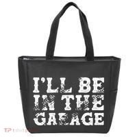 ILl Be In The Garage Auto Mechanic Project Car Sweat Tote Bag thumb 0