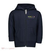 I'll Be In My Office Garden Funny Distressed Gardening Toddler Zip Fleece Hoodie thumb 0