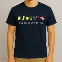 I'll Be In My Office Garden Funny Distressed Gardening T-Shirt thumb 3