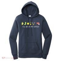 I'll Be In My Office Garden Funny Distressed Gardening Women's Hoodie thumb 0
