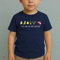 I'll Be In My Office Garden Funny Distressed Gardening Toddler T-Shirt thumb 2
