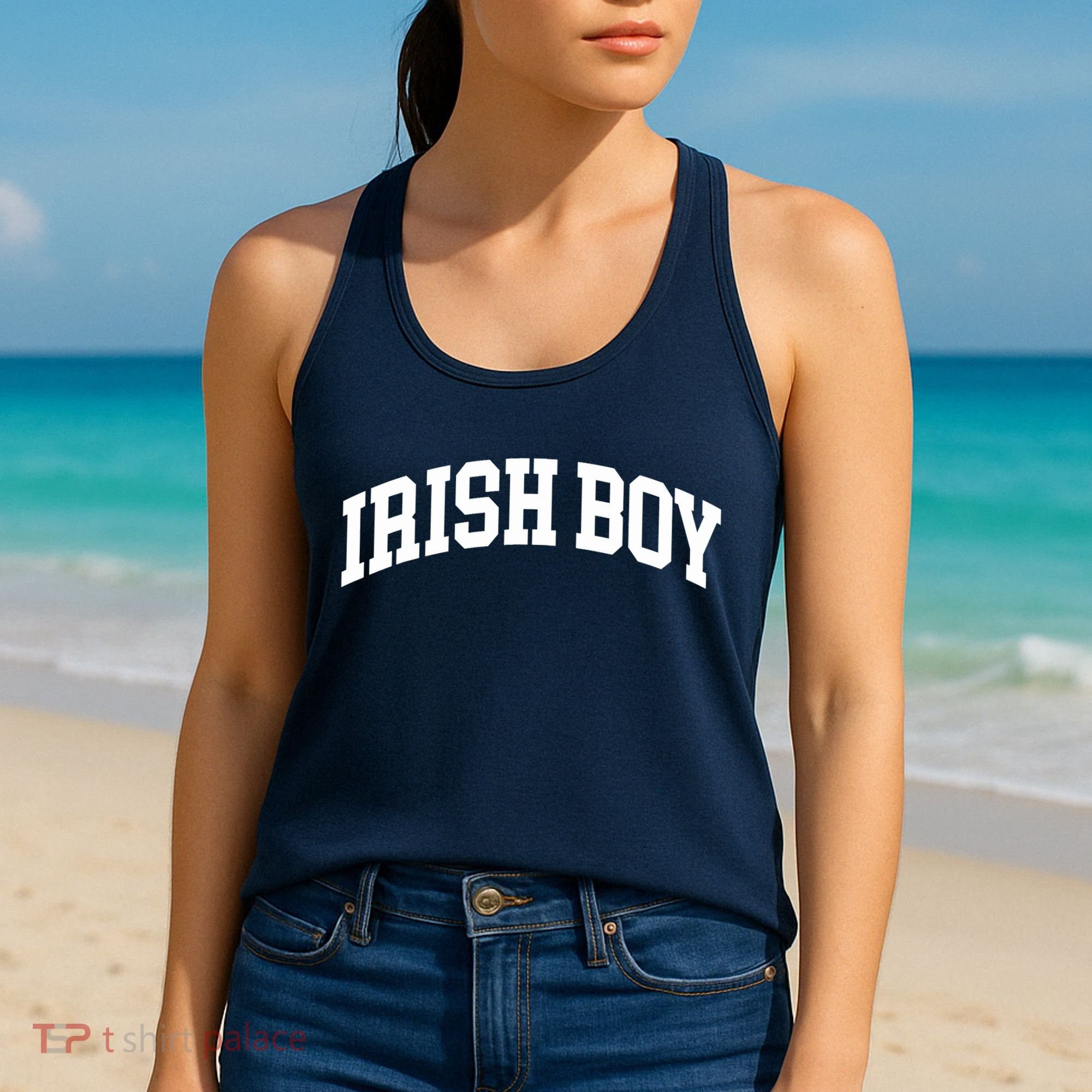 Irish Boy Ireland Home Country Women's Tank Top