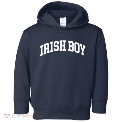 Irish Boy Ireland Home Country Toddler Hoodie