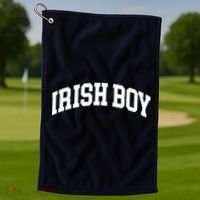 Irish Boy Ireland Home Country Golf Towel thumb 1