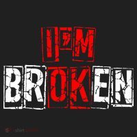 I'M Broken Invisible Illness I'M OK Broken Tumbler thumb 3