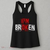 I'M Broken Invisible Illness I'M OK Broken Women's Tank Top thumb 3