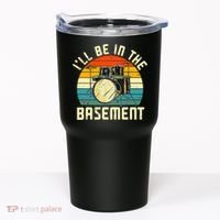 I'll Be In The Basement Drums Drummers Drum Kit Owner Tumbler thumb 0