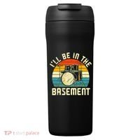 I'll Be In The Basement Drums Drummers Drum Kit Owner 24oz Duet Stainless Steel Tumbler thumb 0