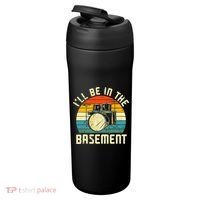 I'll Be In The Basement Drums Drummers Drum Kit Owner 24oz Duet Stainless Steel Tumbler thumb 3