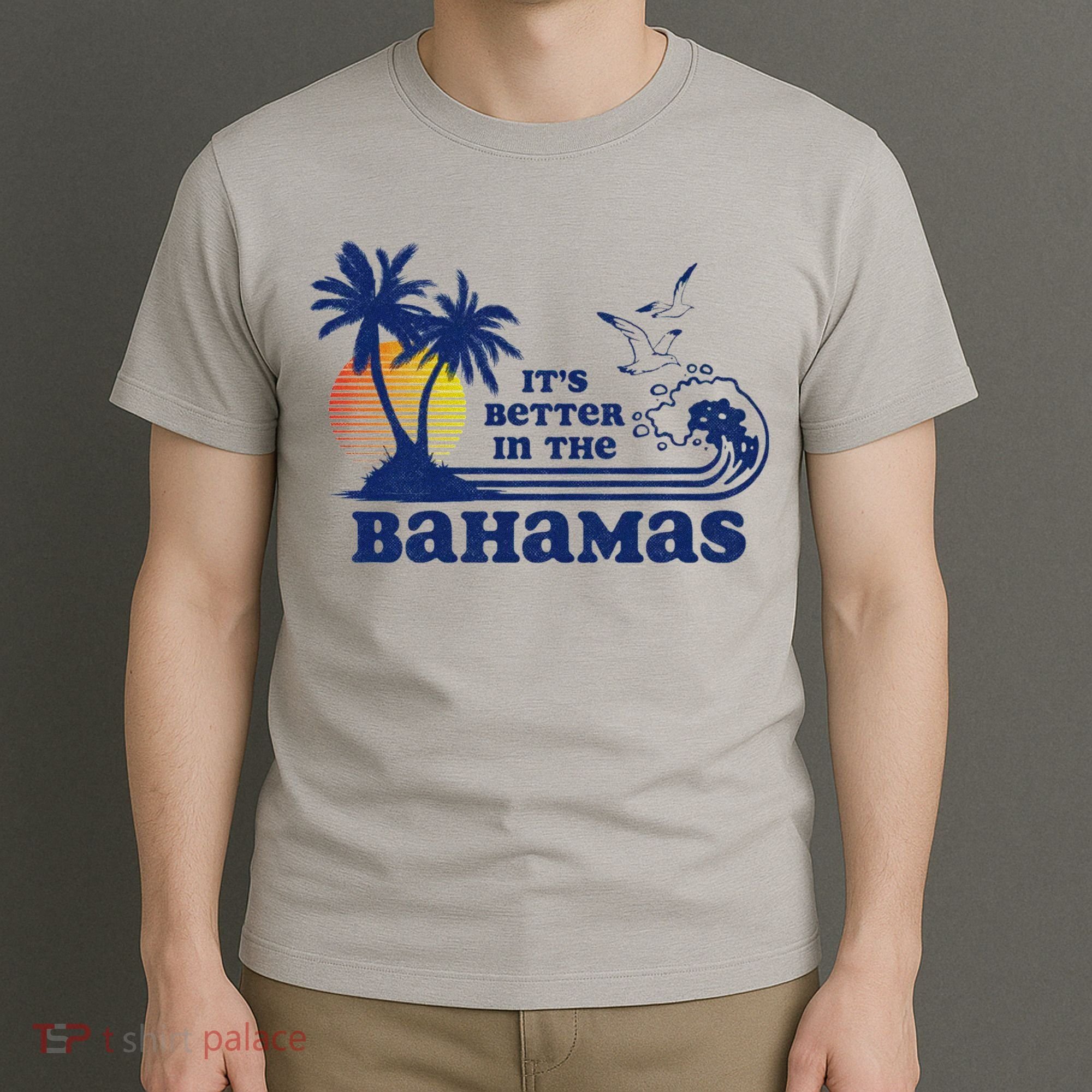ItS Better In The Bahamas Vintage 80s 70s Graphic T-Shirt