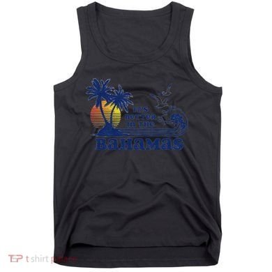 ItS Better In The Bahamas Vintage 80s 70s Graphic Tank Top
