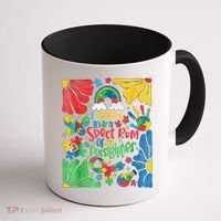 I Believe In A Spectrum Of Possibilities Autism Awareness Coffee Mug thumb 1