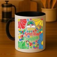 I Believe In A Spectrum Of Possibilities Autism Awareness Coffee Mug thumb 4