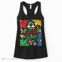 I Believe In A Spectrum Of Possibilities Autism Awareness Women's Tank Top thumb 0