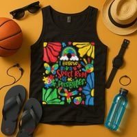 I Believe In A Spectrum Of Possibilities Autism Awareness Tank Top thumb 4