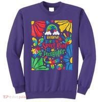 I Believe In A Spectrum Of Possibilities Autism Awareness Sweatshirt thumb 0