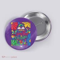 I Believe In A Spectrum Of Possibilities Autism Awareness Button thumb 0