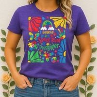 I Believe In A Spectrum Of Possibilities Autism Awareness Women's T-Shirt thumb 2