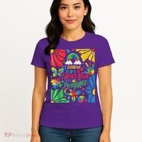 I Believe In A Spectrum Of Possibilities Autism Awareness Women's T-Shirt thumb 4