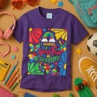 I Believe In A Spectrum Of Possibilities Autism Awareness Kids T-Shirt thumb 3