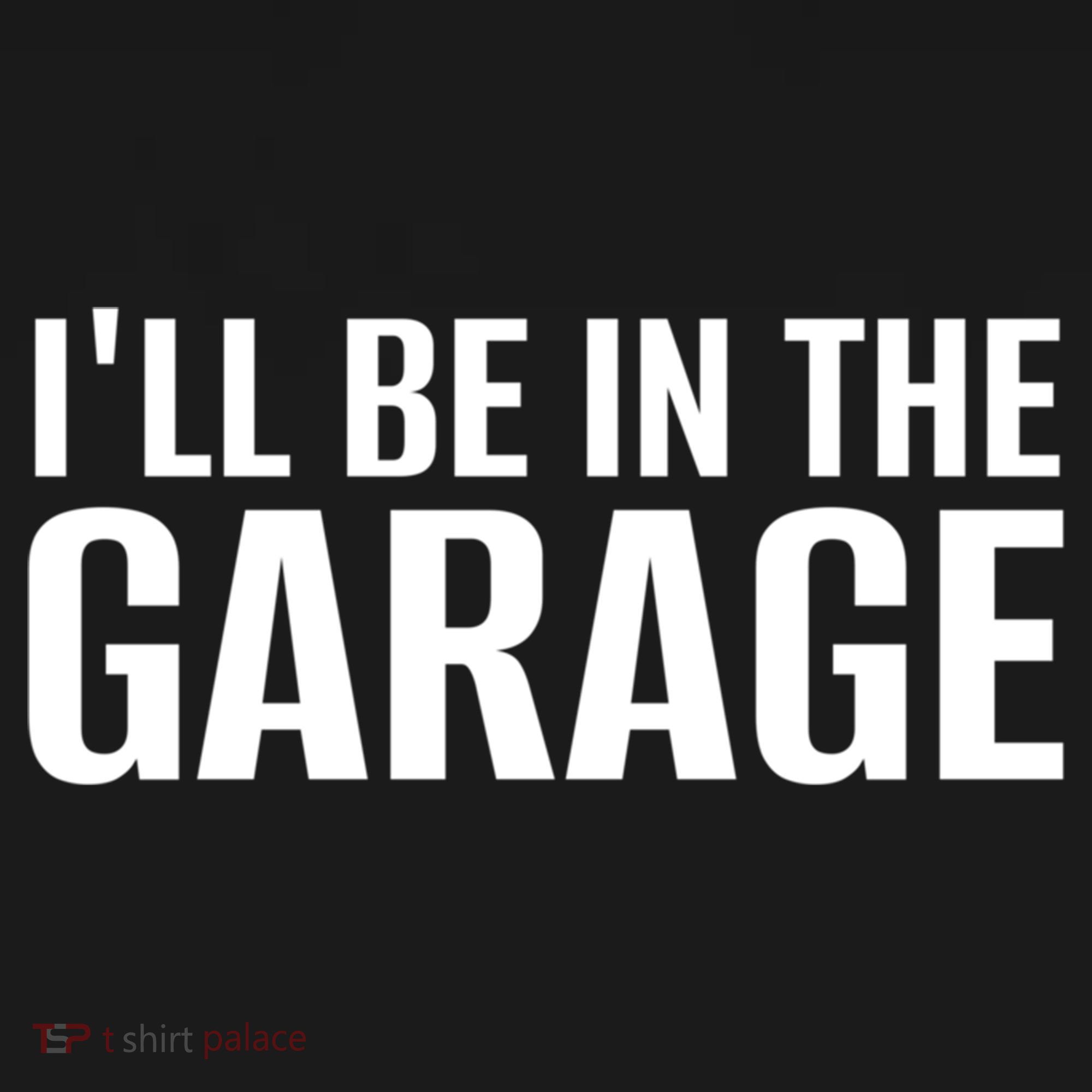 ILl Be In The Garage Funny FatherS Day Mechanic Cute Gift Women's Hoodie