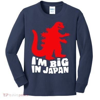 I'm Big In Japan Kids Long Sleeve Shirt