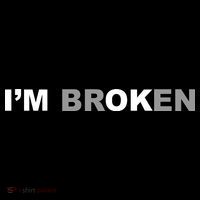 I'm Broken, I'm Ok Inspirational Women's Hoodie thumb 2
