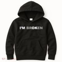 I'm Broken, I'm Ok Inspirational Kids Hoodie thumb 0
