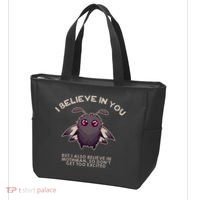 I Believe In You But I Also Believe In Mothman Funny Cryptid Tote Bag thumb 3