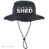 ILl Be In The Shed Funny Gift For Dad Bucket Hat thumb 0